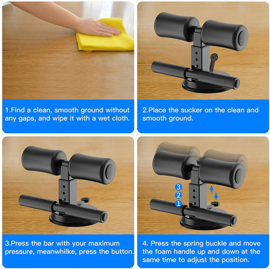 Adjustable Sit-Up Bar